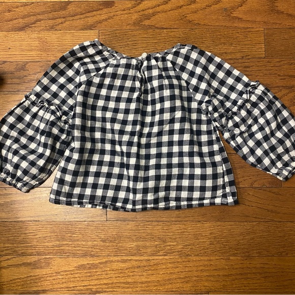 GAP Buffalo Plaid 2T Blouse - Picture 2 of 3